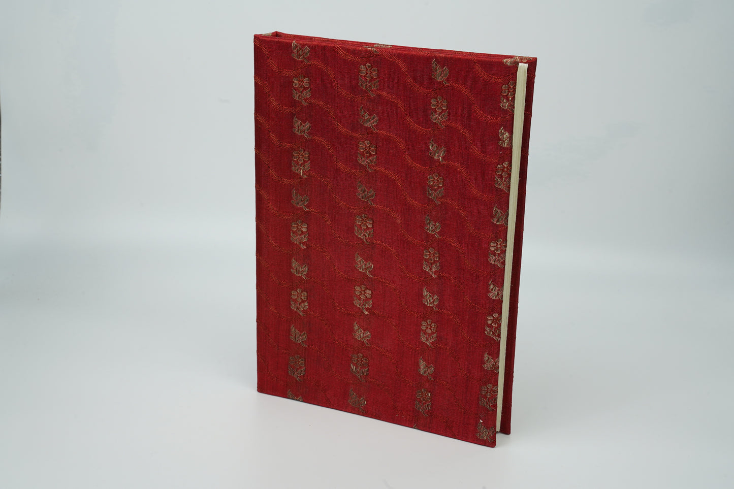 NEW!! Sanganeri Handmade Paper Notebook | Set of 1 | Saree Cover | 21 X 15 CM |