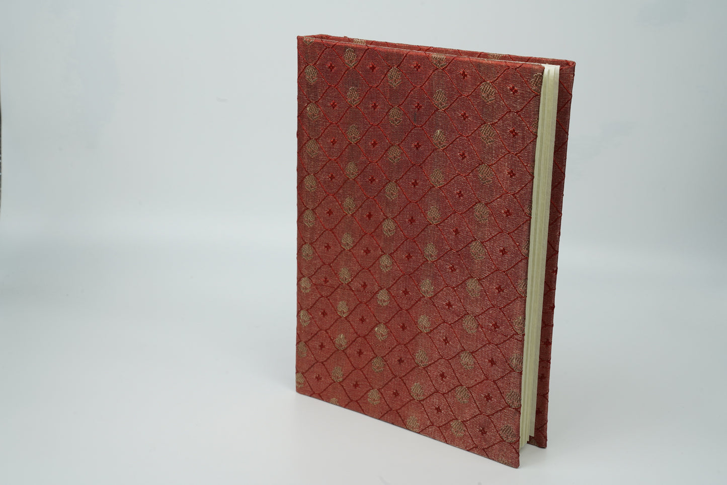 NEW!! Sanganeri Handmade Paper Notebook | Set of 1 | Saree Cover | 21 X 15 CM |