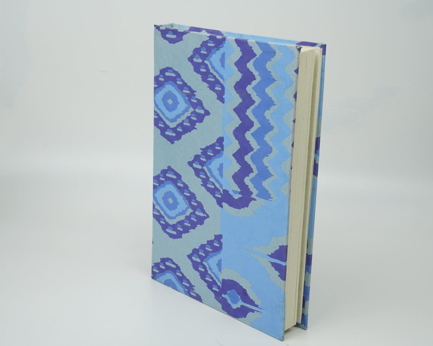 Sanganeri Handmade Paper Notebook | Set of 1 | Designer Paper Cover | 21 X 15 CM |