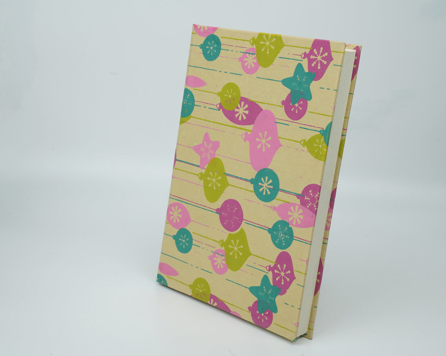 Sanganeri Handmade Paper Notebook | Set of 1 | Designer Paper Cover | 21 X 15 CM |