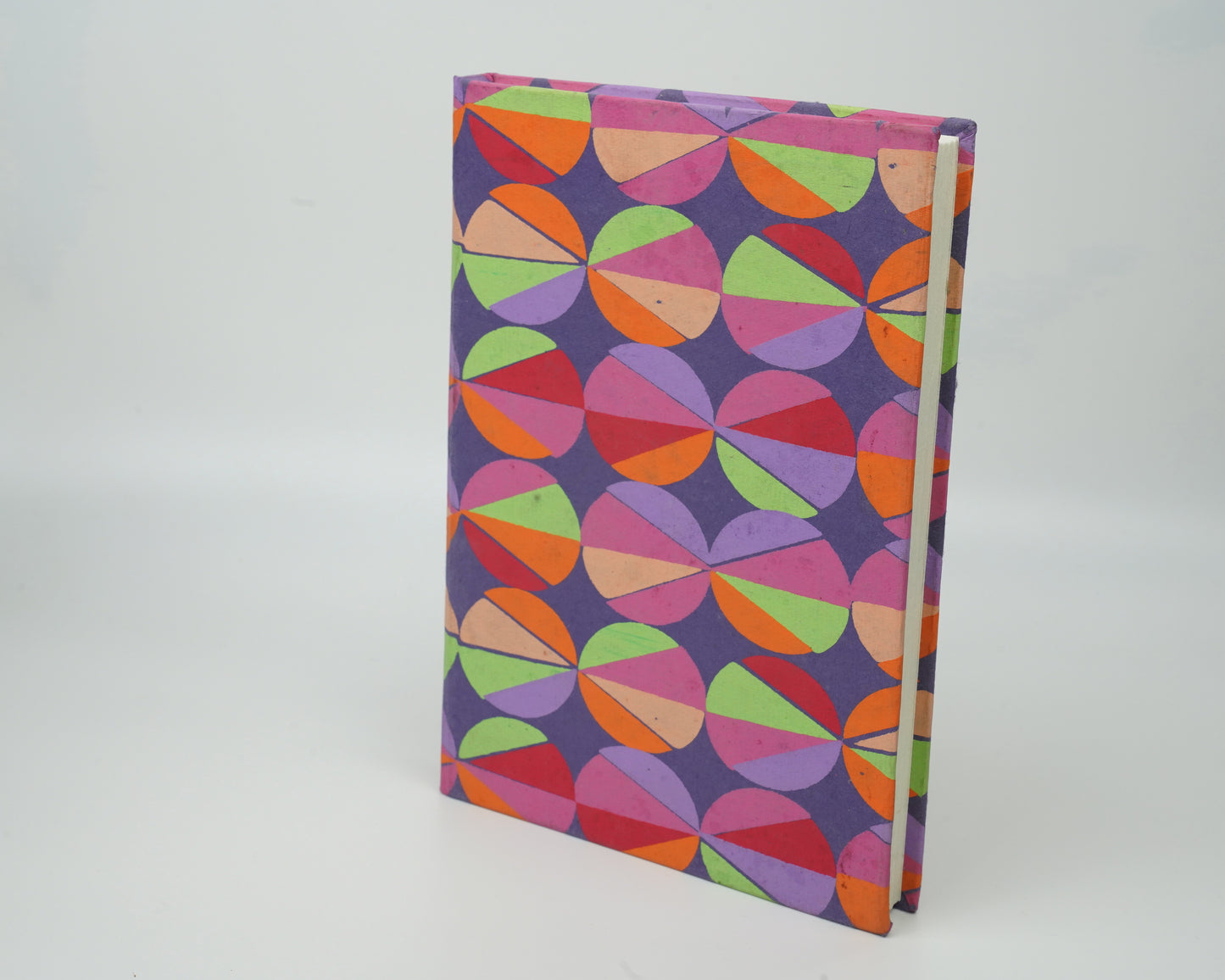 Sanganeri Handmade Paper Notebook | Set of 1 | Designer Paper Cover | 21 X 15 CM |