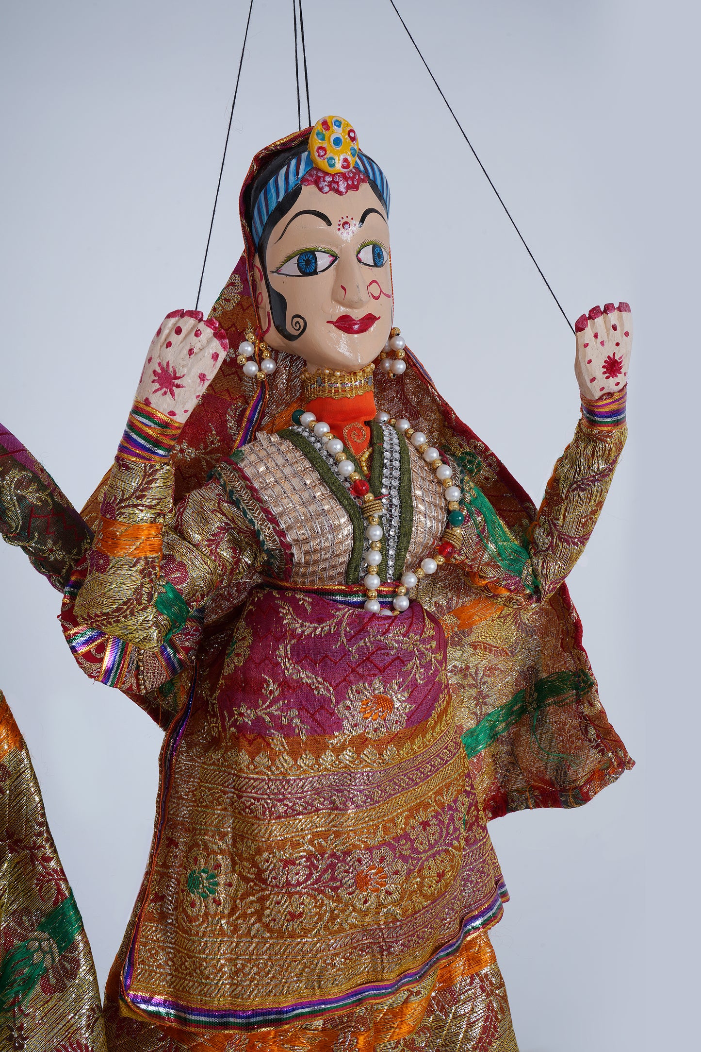 Jaipur Puppet | Raja Rani | Orange