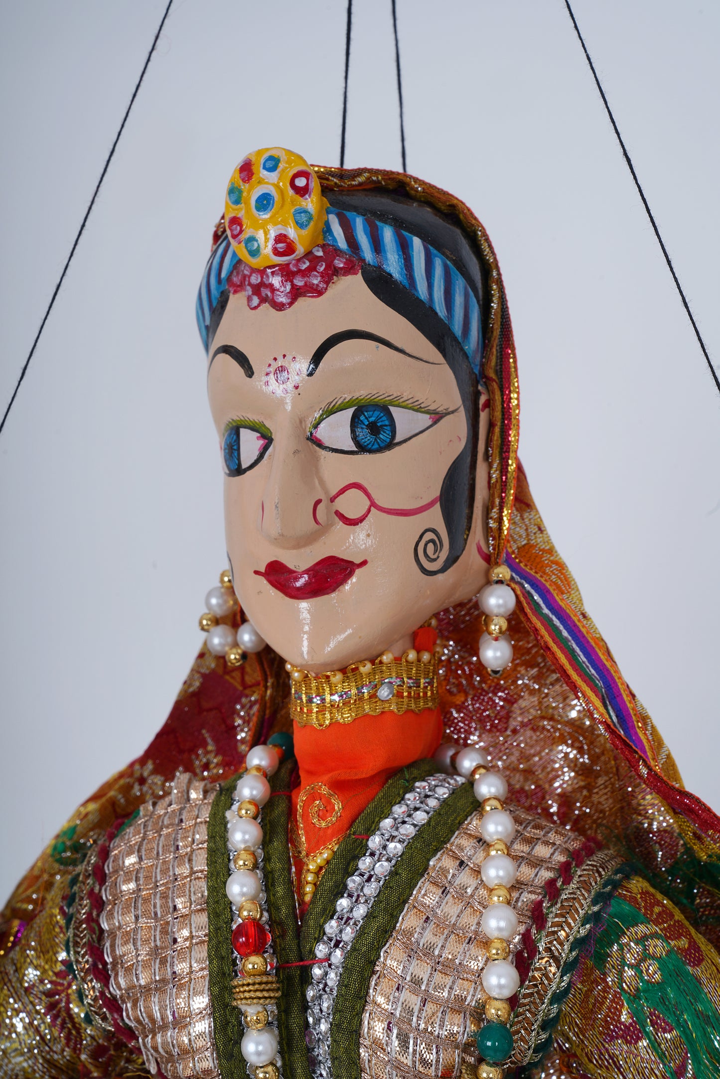 Jaipur Puppet | Raja Rani | Orange