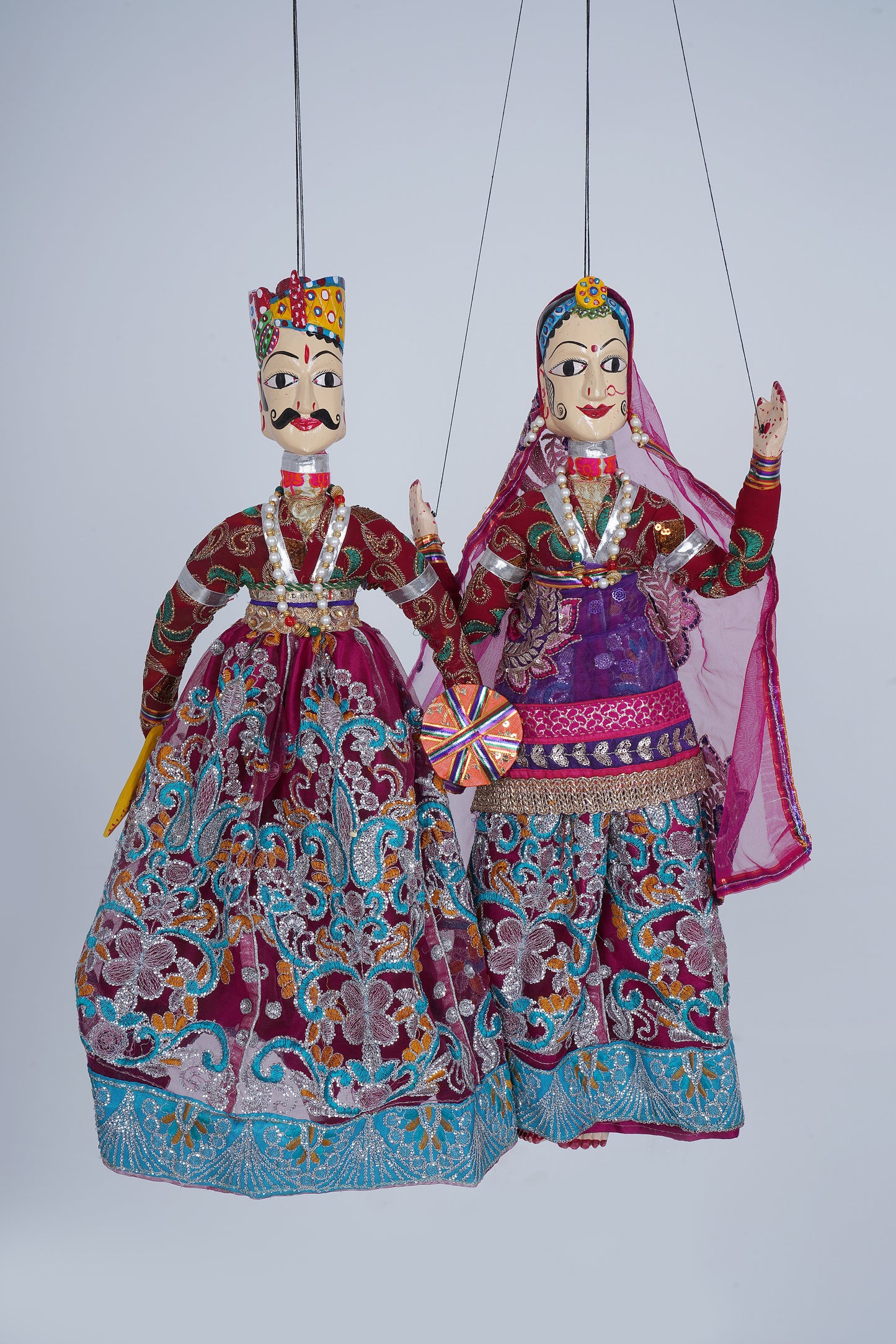 Jaipur Puppet | Raja Rani | Purple