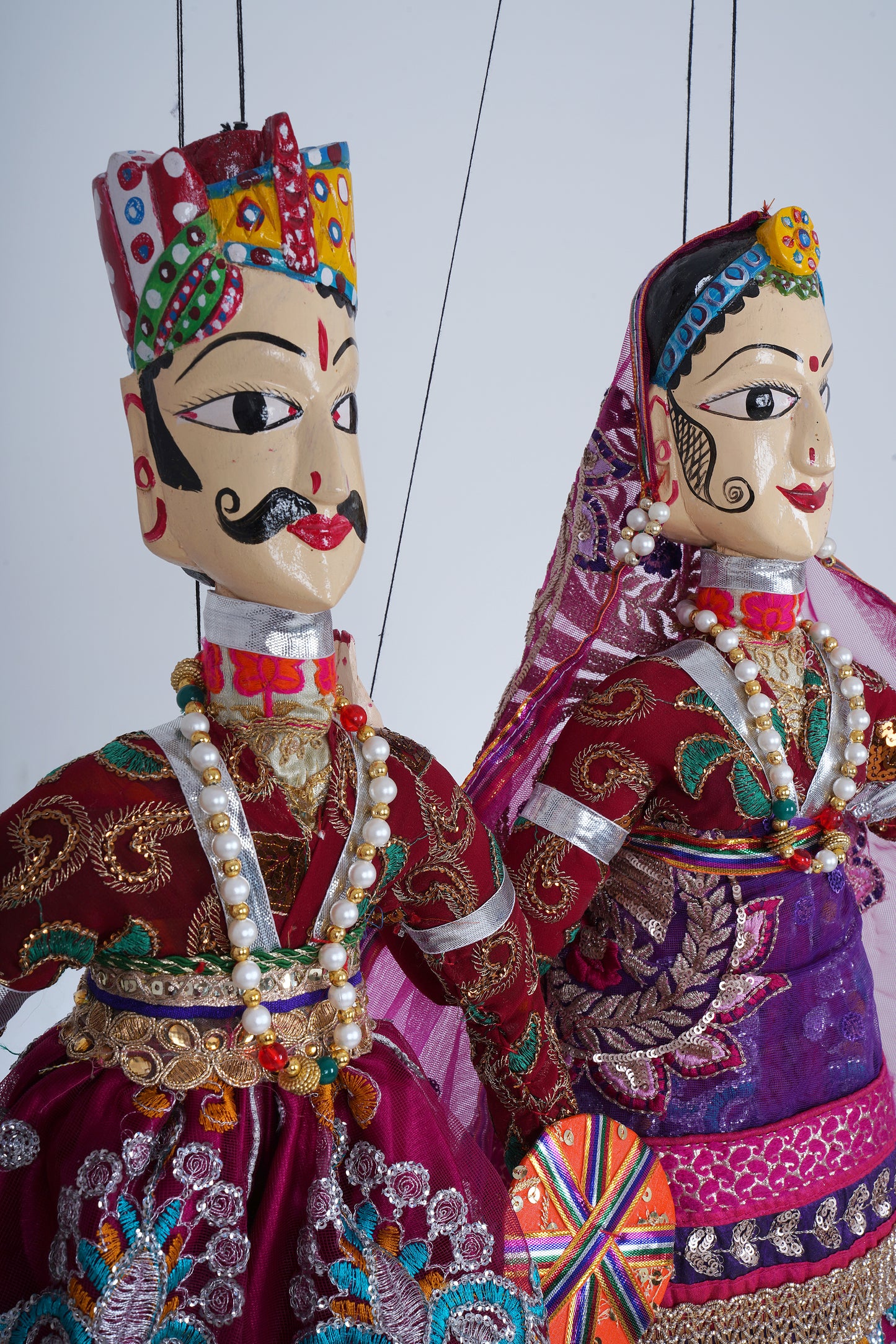 Jaipur Puppet | Raja Rani | Purple