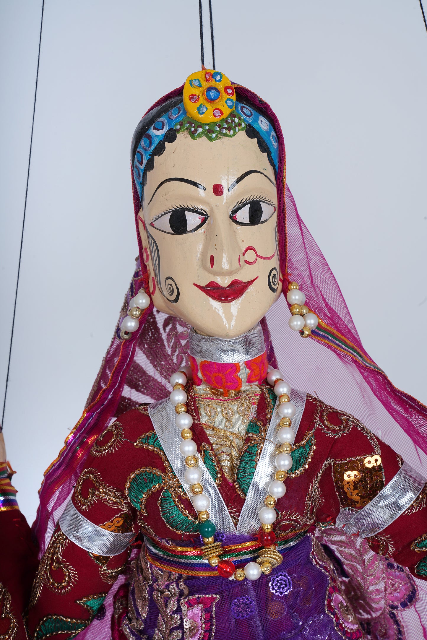 Jaipur Puppet | Raja Rani | Purple