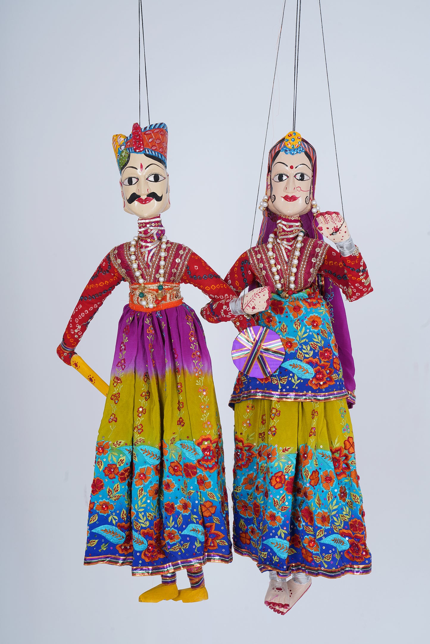 Jaipur Puppet | Raja Rani | Color Burst