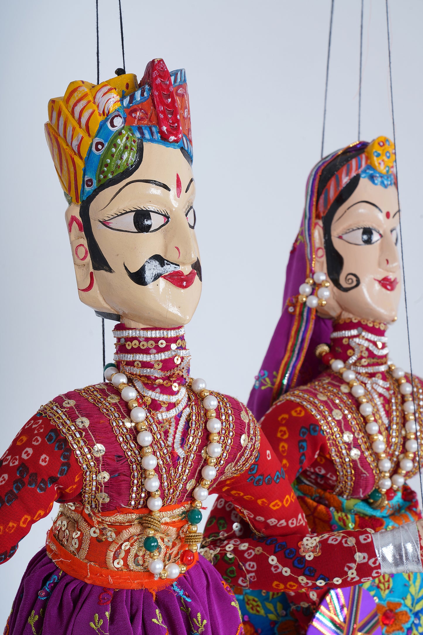 Jaipur Puppet | Raja Rani | Color Burst