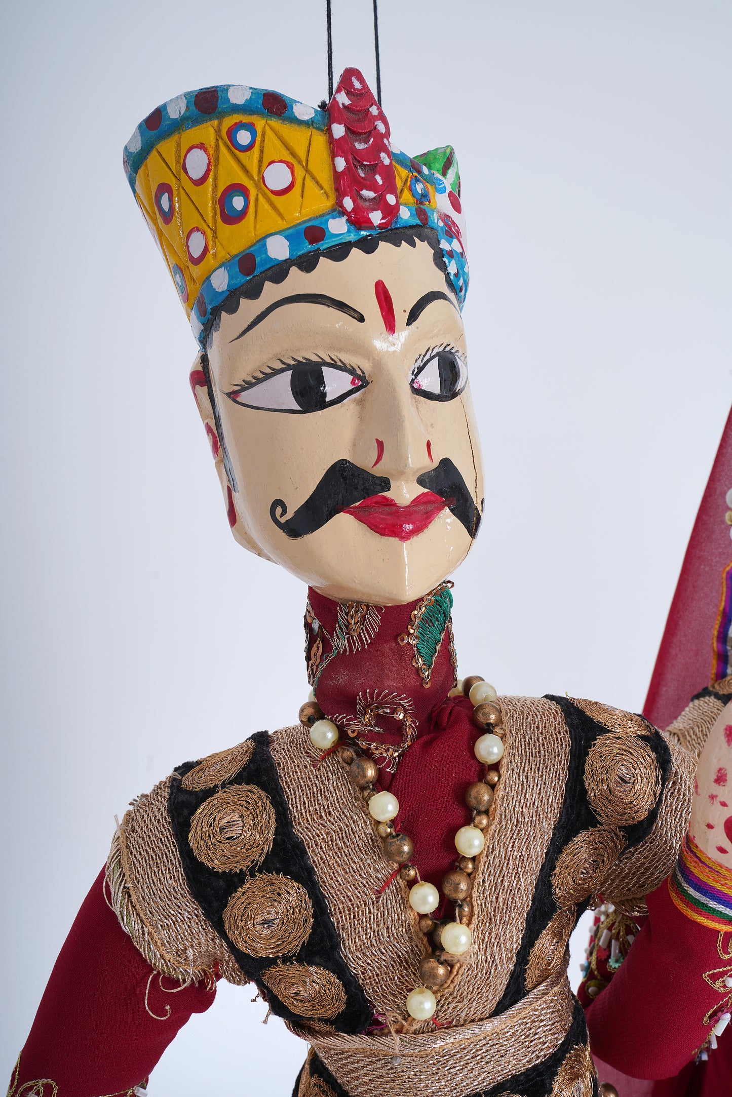 Jaipur Puppet | Raja Rani | Indian Red